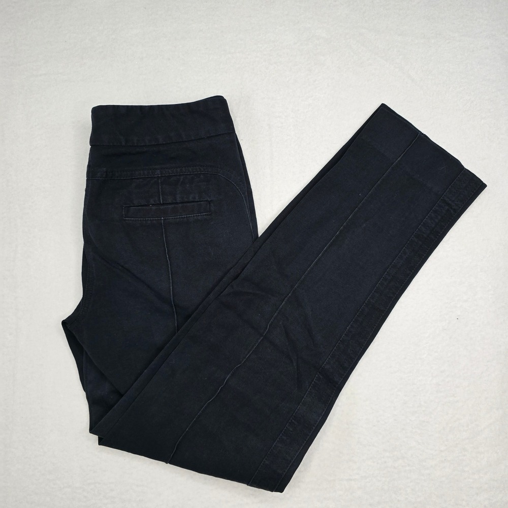 Alfani Petite Black Zipper‎ Pocket Stretch Pants Women's Size 4P